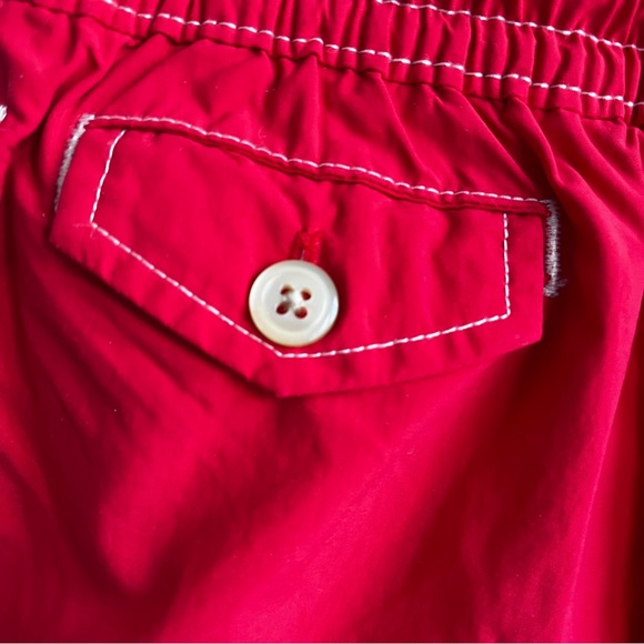 Polo by Ralph Lauren Men's Bright Red Athletic Shorts - Picture 4 of 8